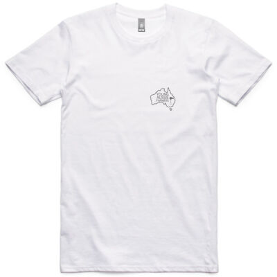 T-Shirt with Black Logo Thumbnail